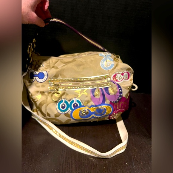 Coach | Bags | Coach Signature 5311 Jazzy Poppy Multi Canvas 